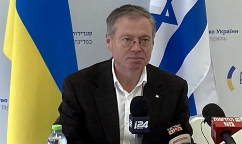 Посол Украины в Израиле Евгений Корнийчук