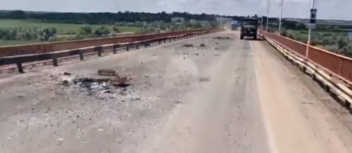 Бойцы ВСУ отперфорировали Дарьевский мост через Ингулец: тяжелой технике путь в Херсон заказан