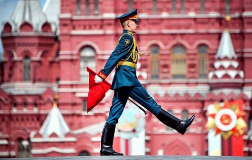 Линейный на Красной площади в Москве