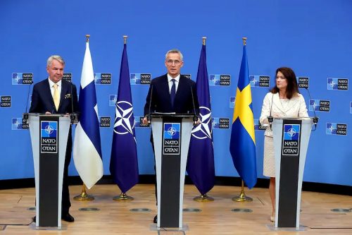 Швеция и Финляндия вступили в альянс НАТО
