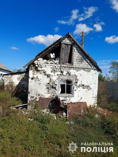 Ракетный удар по Запорожской области