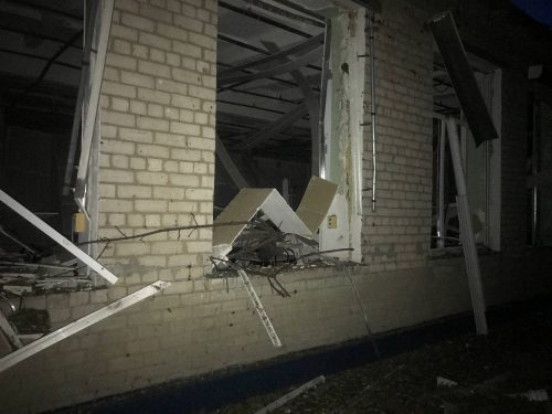 разбит реабилитационный центр в Запорожье