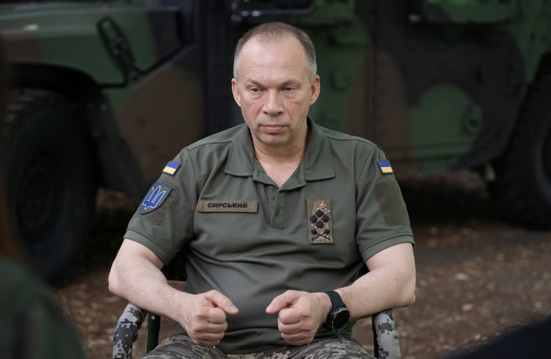 Украинский генерал-полковник Александр Сырский. (Анастасия Власова)