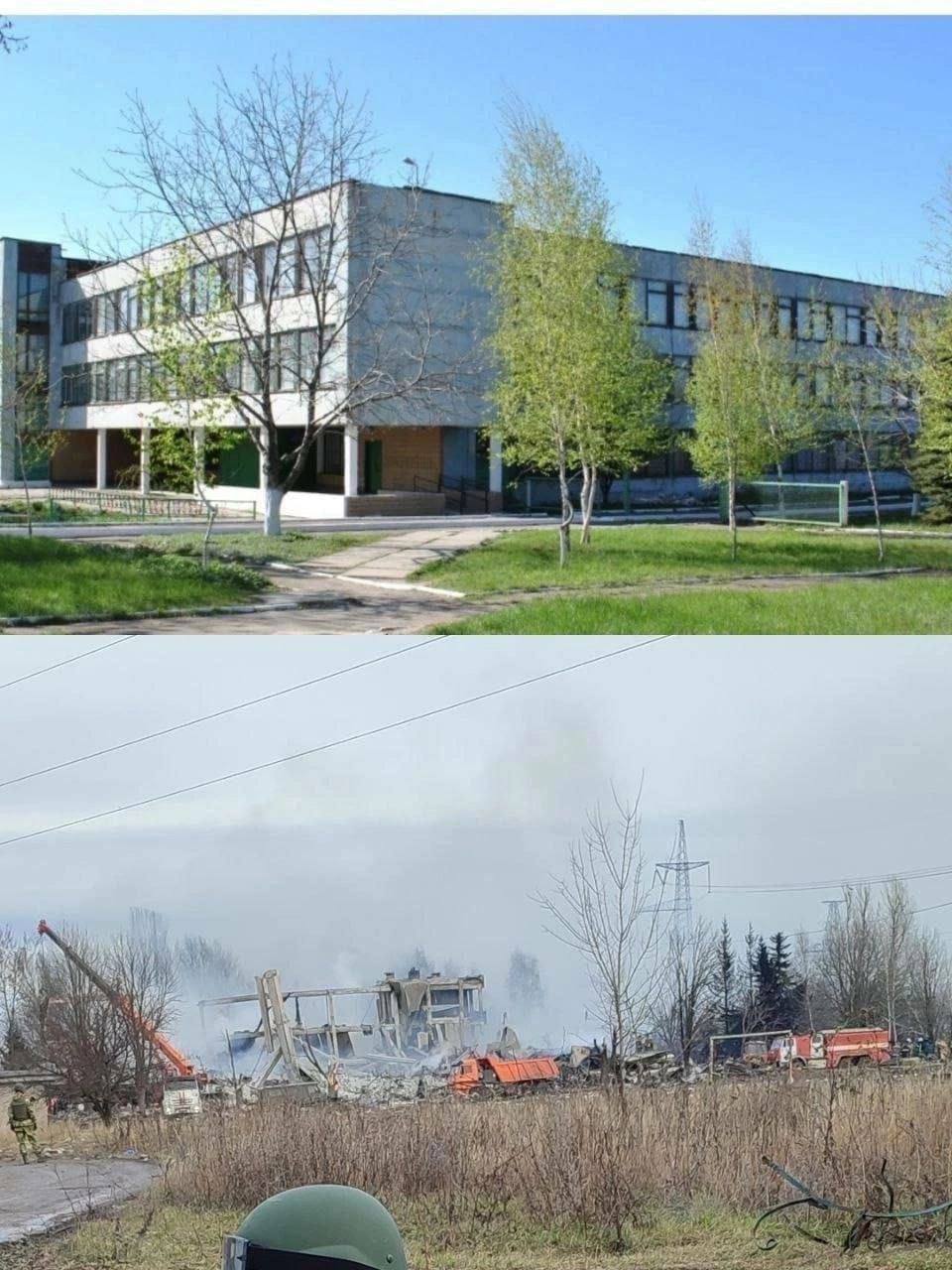 19 училище Макеевка, в котором уничтожено несколько сотен саратовских чмобиков
