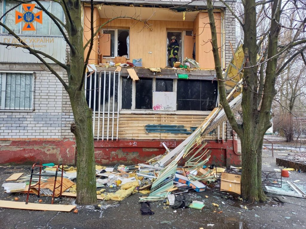 Взрыв в многоэтажке в Запорожье
