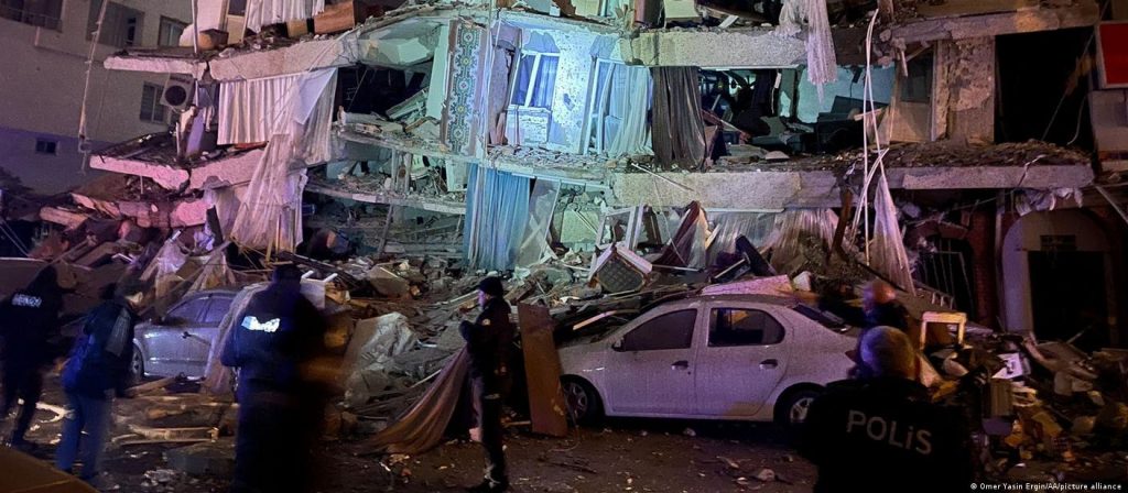 землетрясение в Турции