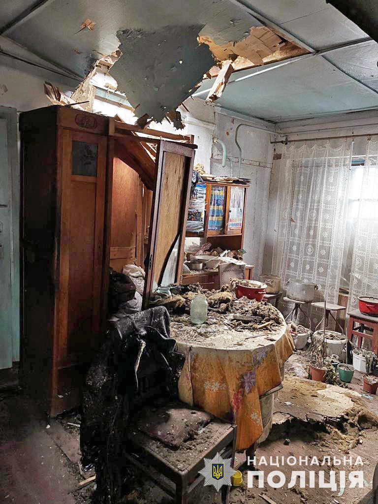 разрушенный дом в Орехове
