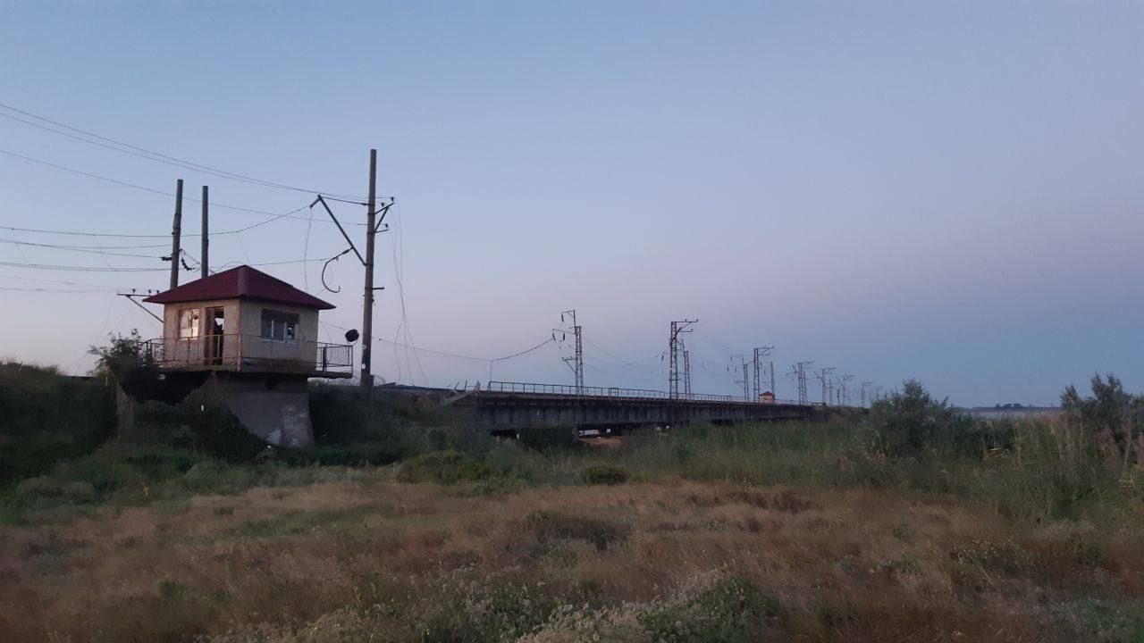 ЖД мост Чонгар
