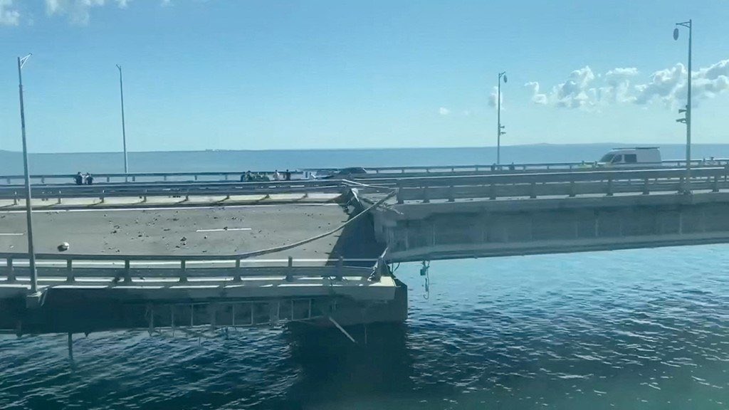 крымский мост 18 июля 2023