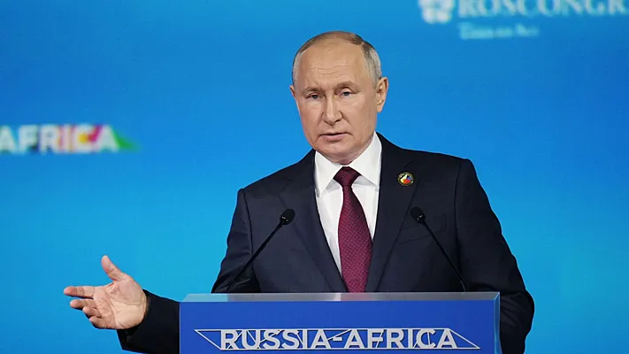 путин на саммите россия-Африка
