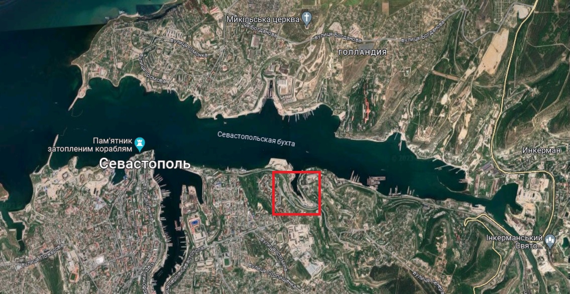Атака на российские военные корабли Севастопольской бухты