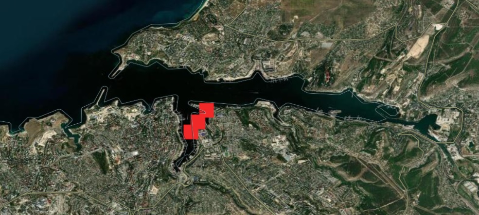 Спутники NASA зафиксировали пожары сегодня утром в Севастопольской бухте