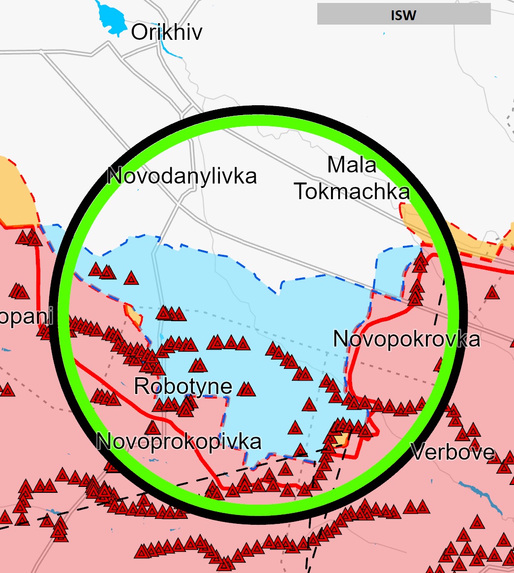 Украинские силы подошли к последней линии обороны рашистов на Мелитопольском направлении