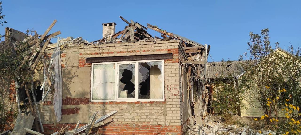 Подлая нация обстреляла село на Запорожье