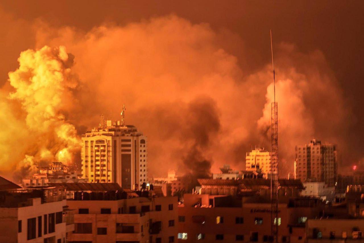 Удар Израиля по сектору Газа
