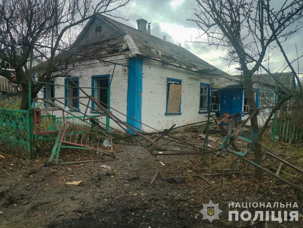 Підла раса путінців вгатила по селам на Запоріжжі