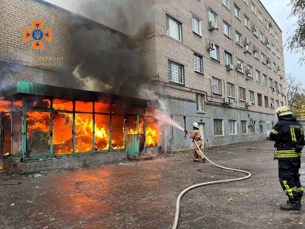 Пожежа в Запоріжжі