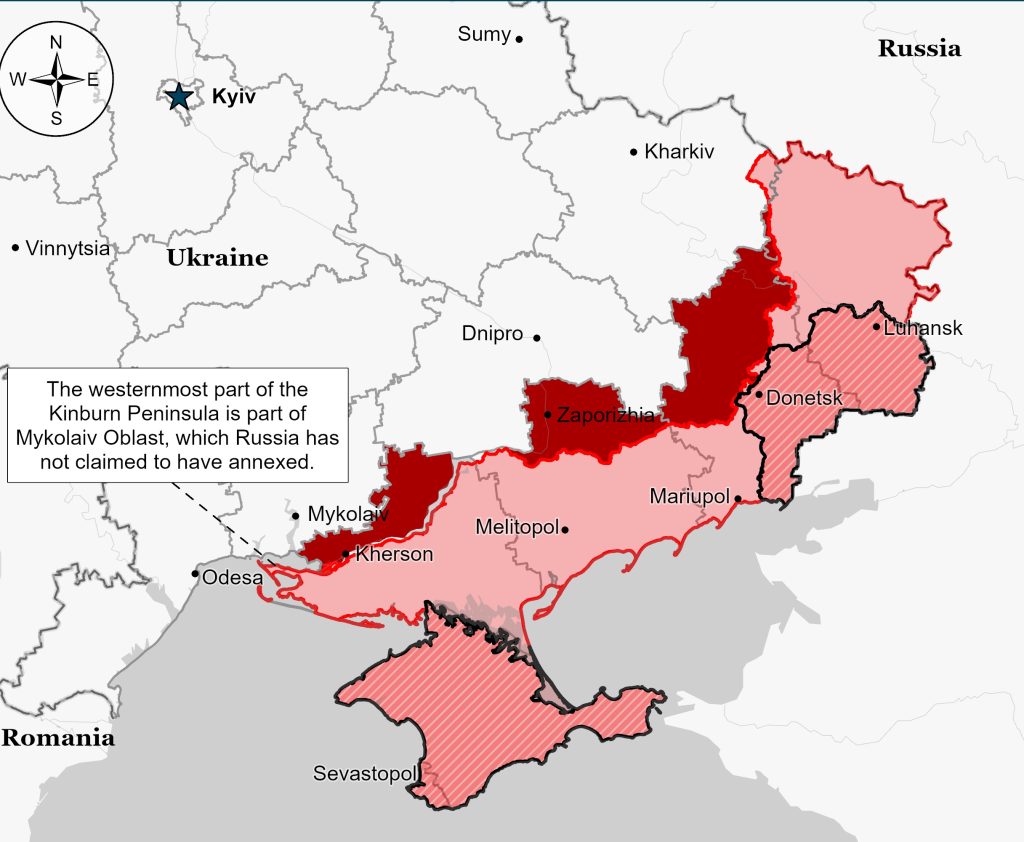 Претензії путіна та його фашистської кліки на українські території