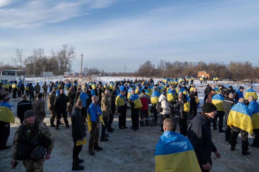 Визволені полонені