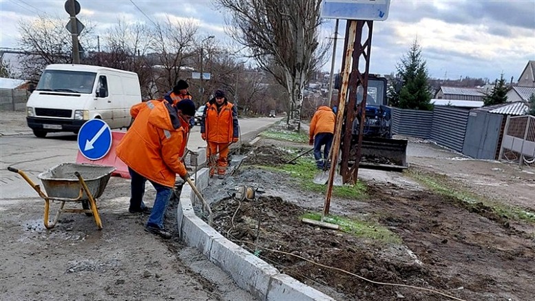 ремонт доріг на Запоріжжі