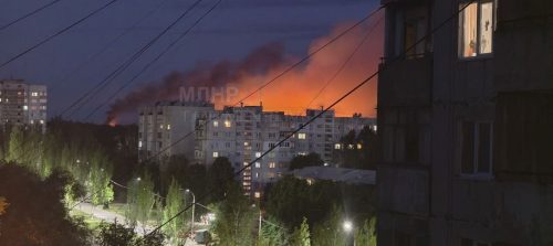 Боготворительный огонь сошел с небес на позиции российских захватчиков в оккупированном Луганске