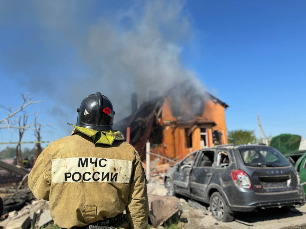 Бєлгород під російським авіанелітом