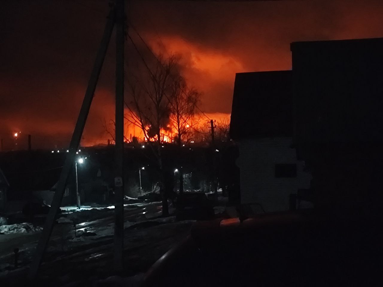 Кстово Нижегородська область - безпілотники вдарили по НПЗ