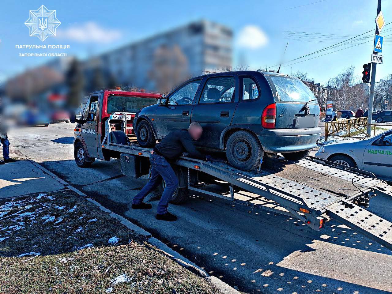 Бабурка - конфіскація авто на штрафмайданчик