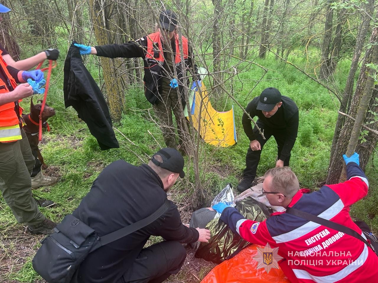 Знайшли дідуся під Вільнянськом