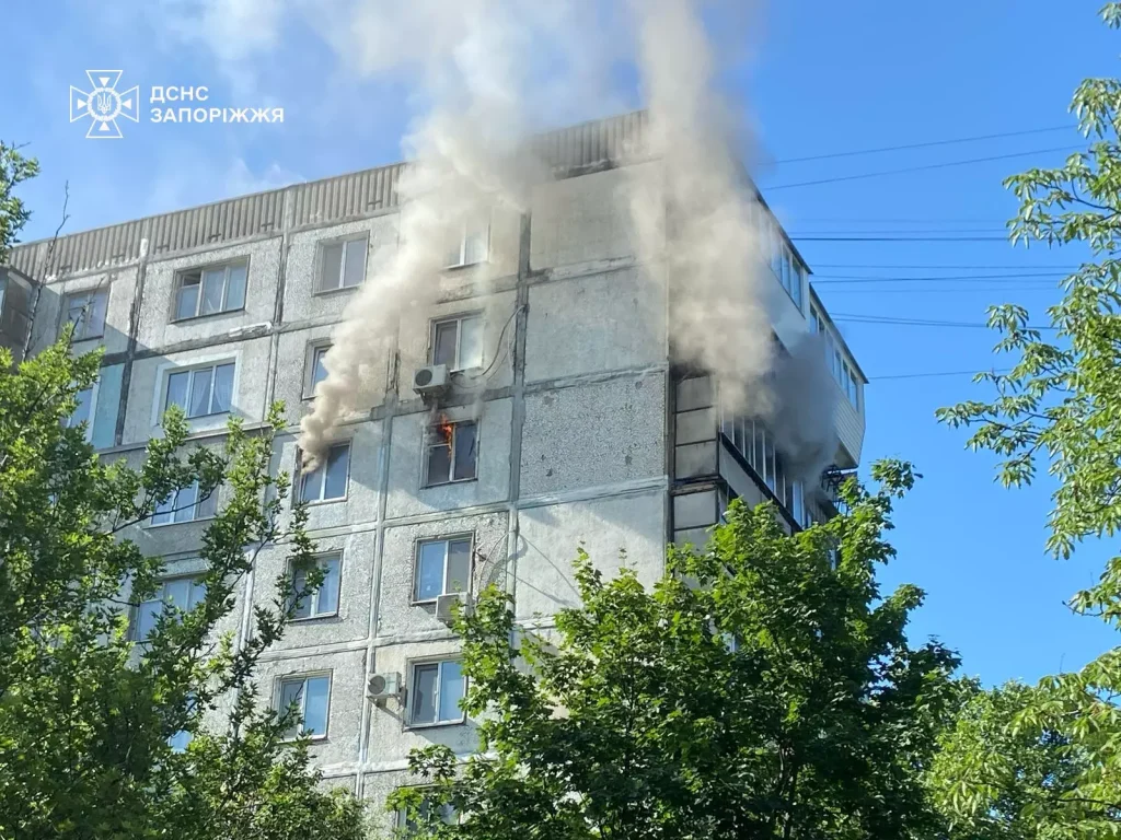 пожежа у Запоріжжі