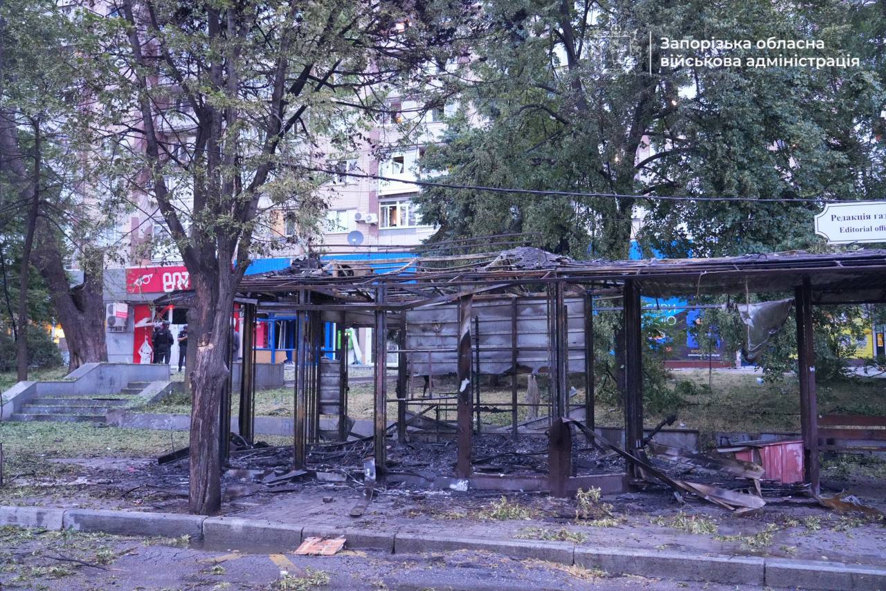 Ворог атакував Запоріжжя