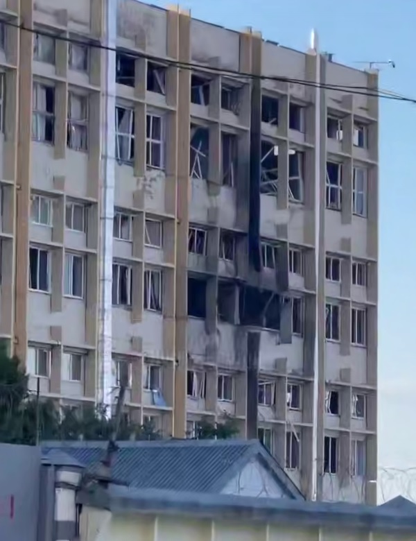Цех радіозаводу Сигнал у Ставрополі після атаки українських безпілотників вранці 26 липня
