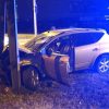 У Комунарському районі Запоріжжя п’яний водій направив свій автомобіль у рекламний щит