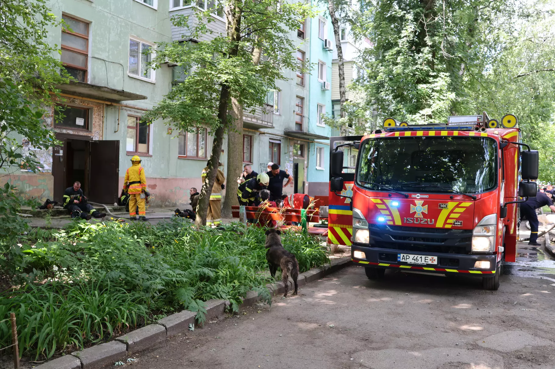 Пожежа у Запоріжжі