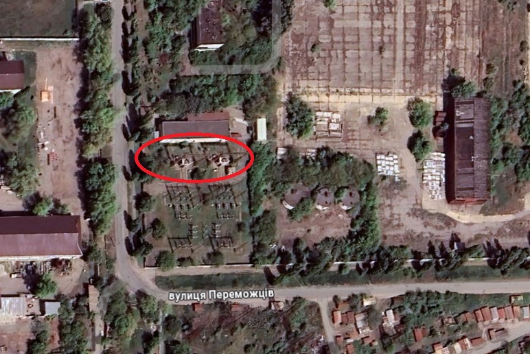 Бердянськ, завод жниварок, вибухнули трансформатори