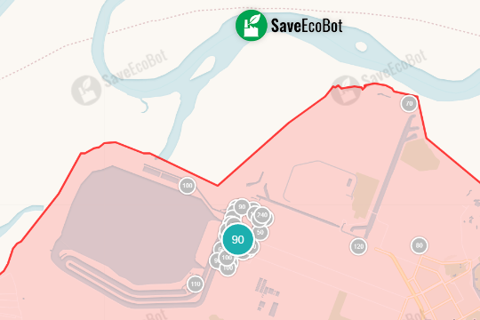 SaveEcoBot - радіація біля Запорізької АЕС 12.08.2025
