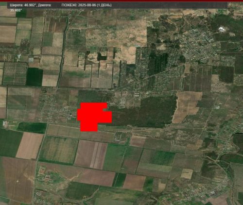 Удар по полігону у Мирному 6-7.08.2025