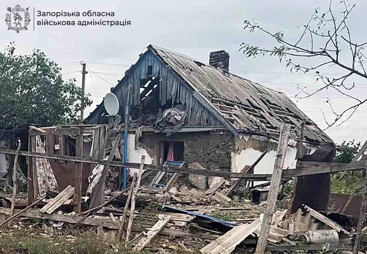 Атака росії на Запорізьку область 17.09.2025
