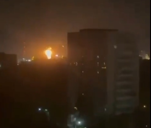 Горить Кирішський НПЗ 14.09.2025