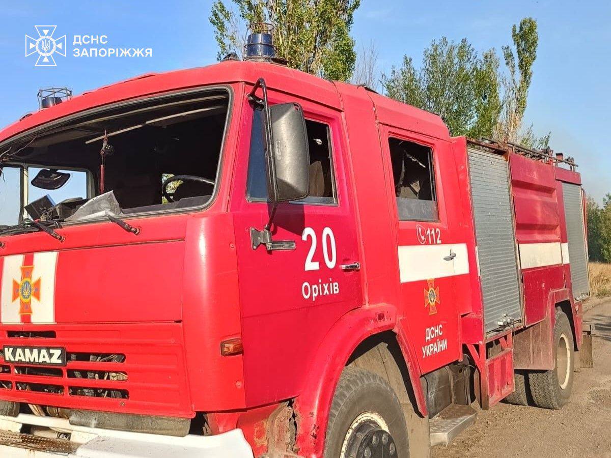 Пожежна машина Оріхів