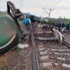 У Ленінградській області з рейок зійшли два товарні поїзди