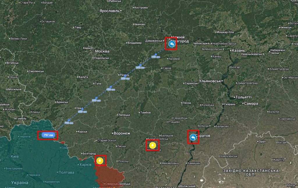 Атаки РФ безпілотниками