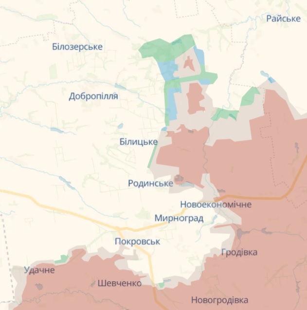 Покровській напрямок 15 жовтня 2025