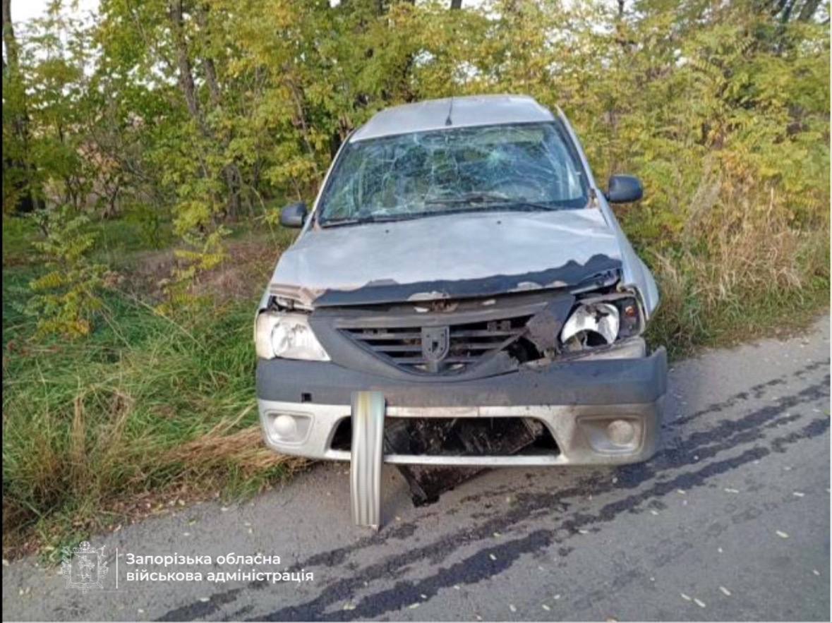 Приморське внаслідок ворожого обстрілу