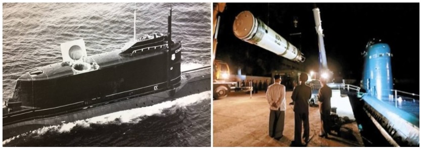 Північнокорейський ПЧ з шахтою для запуску ракет