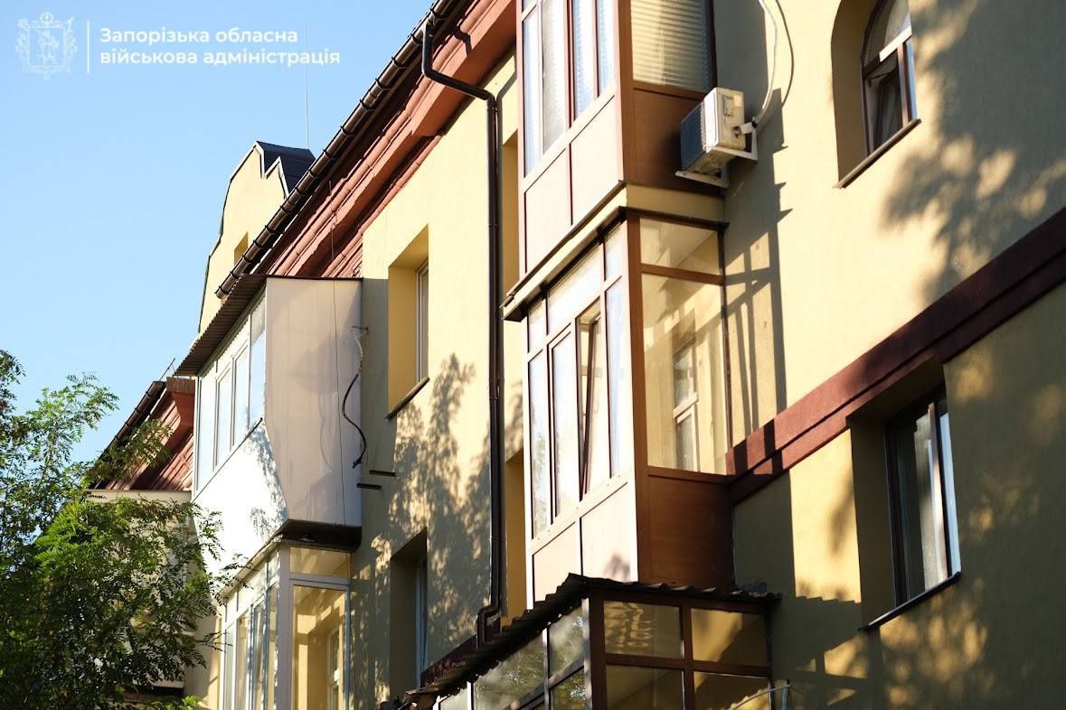 Відновлено пошкоджену будівлю