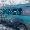 Загарбники путіна атакували два маршрутних автобуси у Запорізькому районі