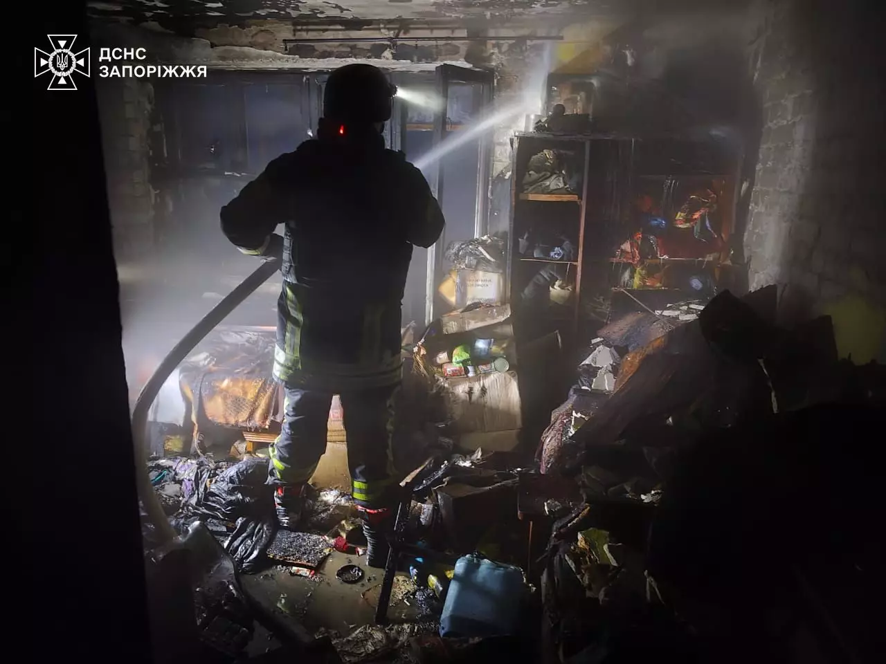 Пожежа на Запоріжжі