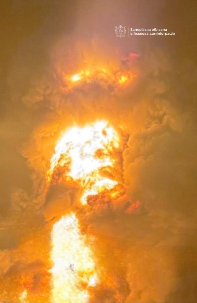 Пожежа у Запоріжжі