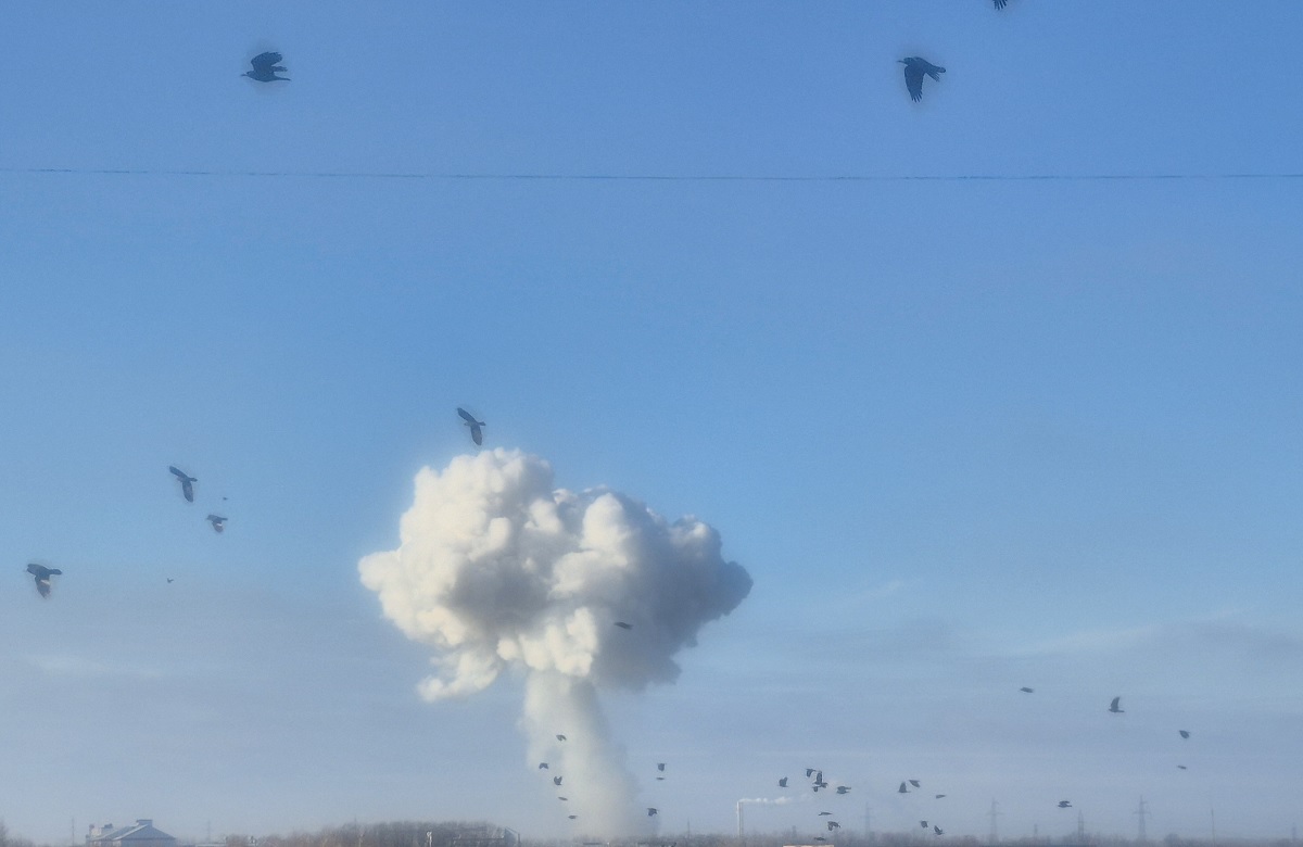 Вибух у передмісті Запоріжжя